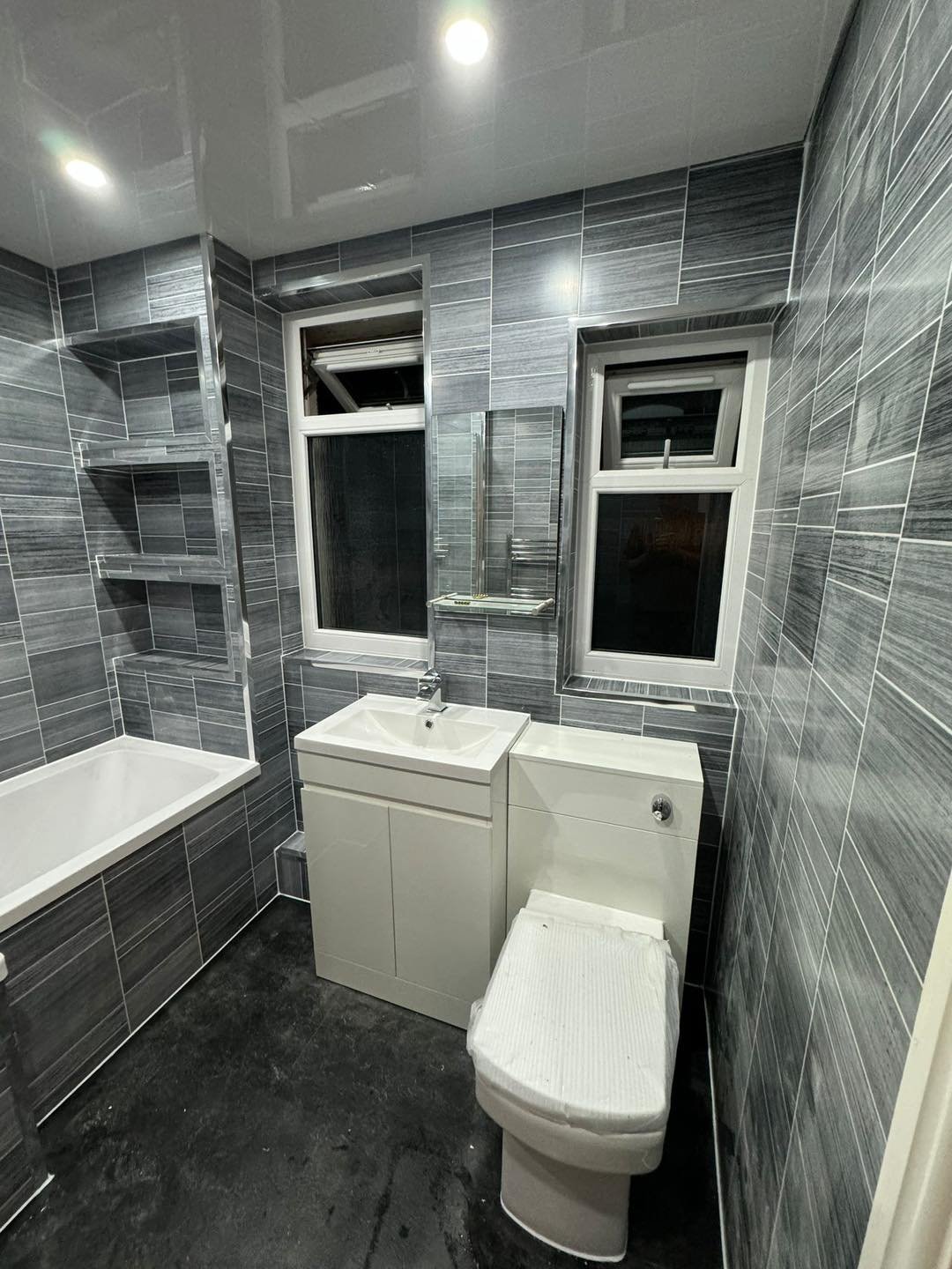 Contemporary bathroom project by Luxury UPVC bathroom and kitchen renovation specialists
