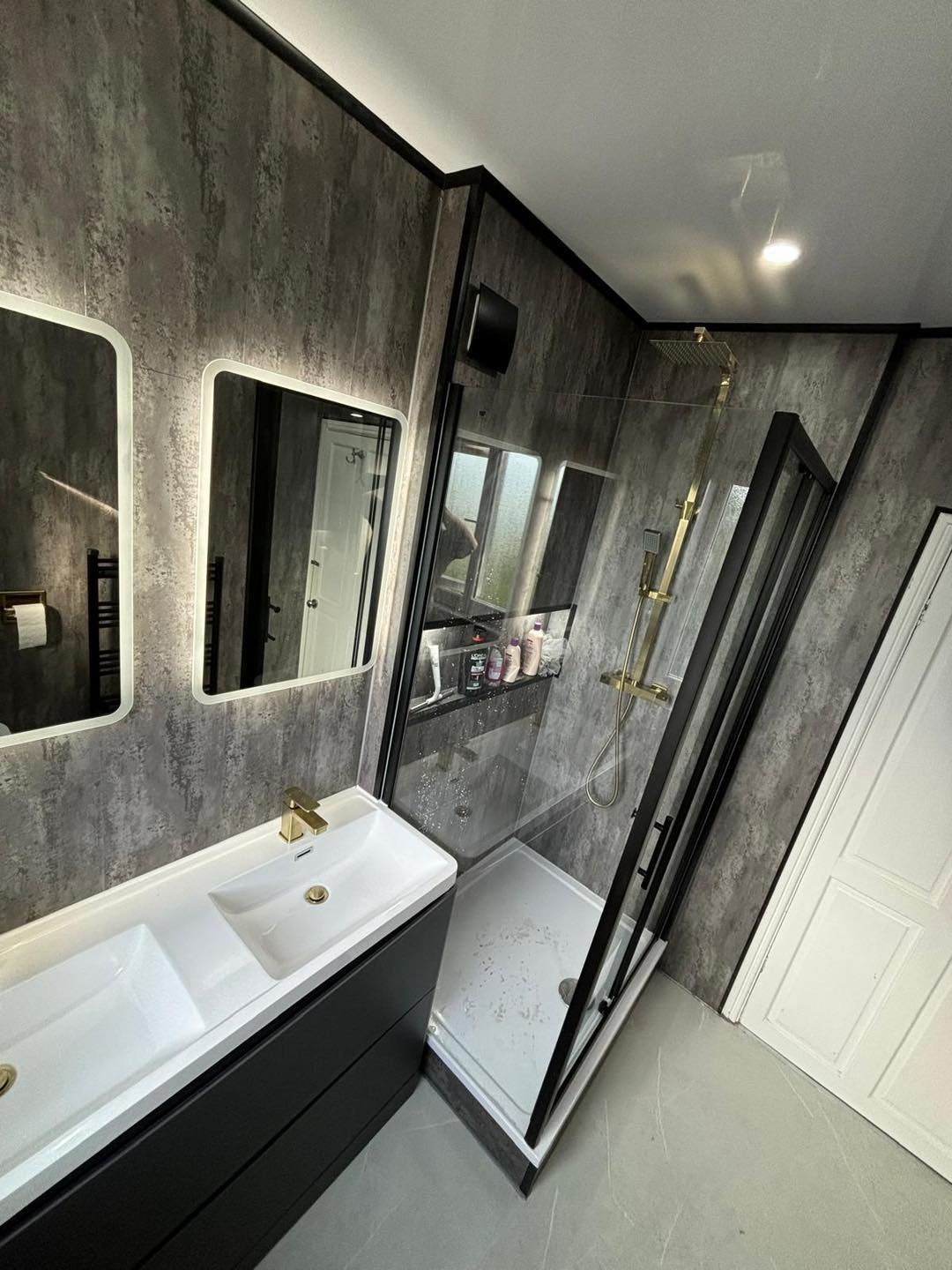 Elegant bathroom finish by Luxury UPVC bathroom and kitchen renovation specialists