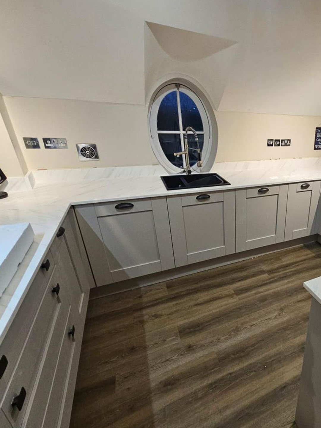 Tailored cabinet installation by Luxury UPVC bathroom and kitchen renovation specialists